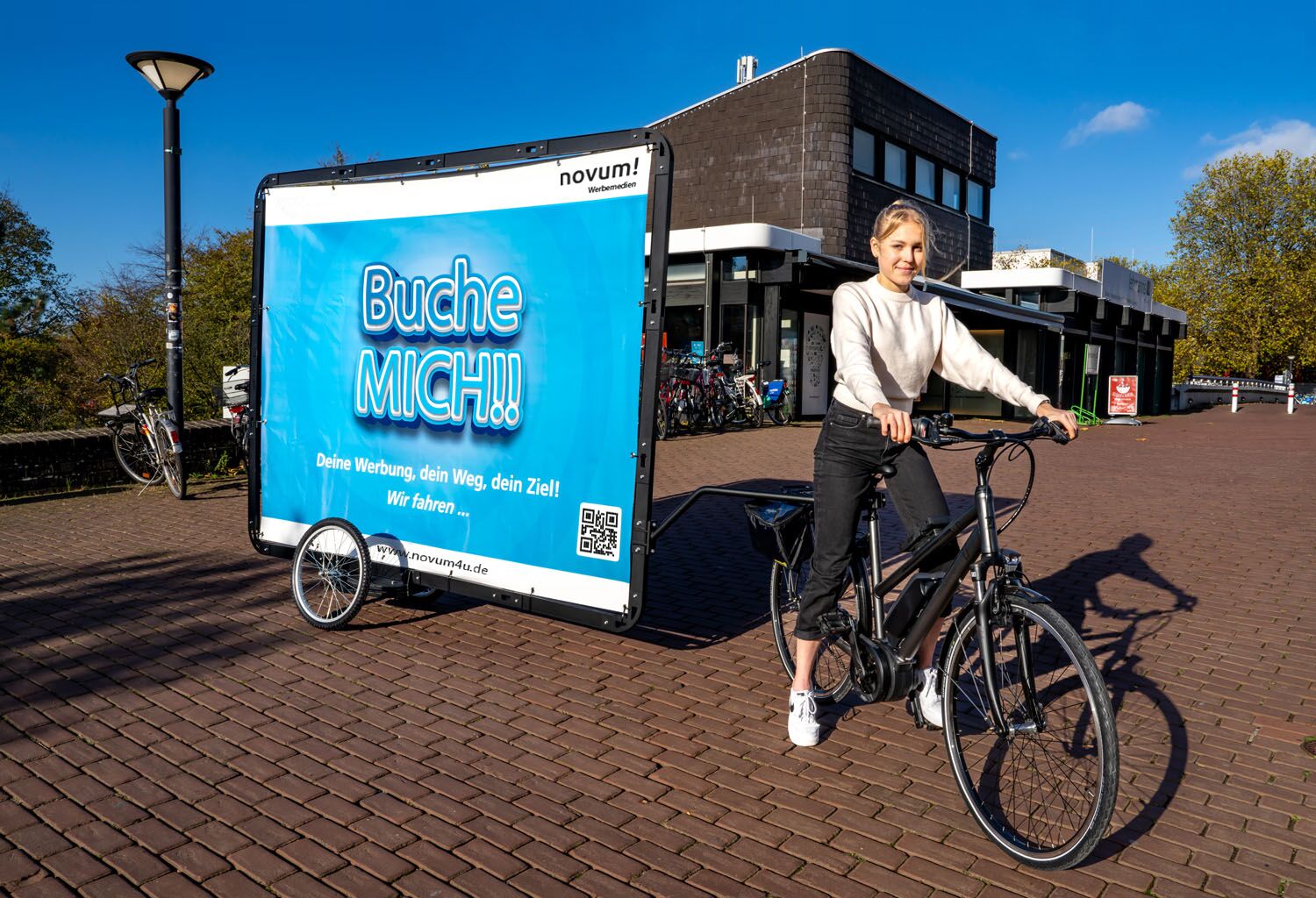 CLP-Fahrrder | mobile Auenwerbung | novum! Werbemedien